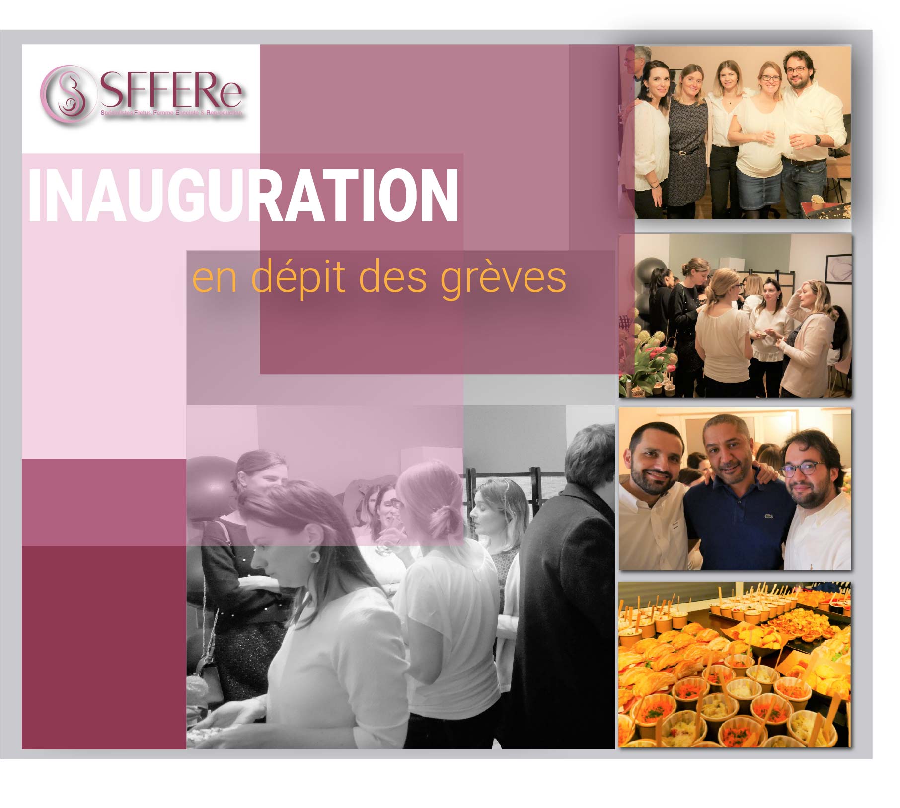 Inauguration en dépit des grèves